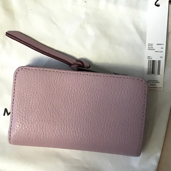 🌸SOLD🌸Marc Jacobs Recruit Compact Wallet Lilac - Picture 4 of 7